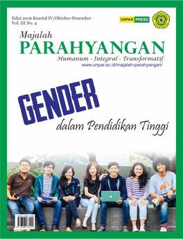 Majalah Parahyangan, Edisi 2016 Kuartal IV