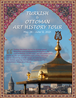 Turkish Ottoman Art History Tour