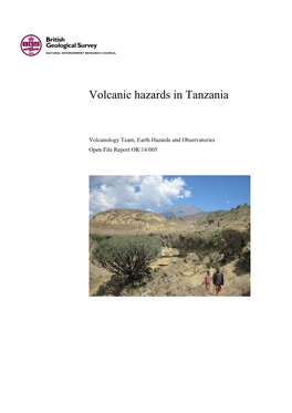 Volcanic Hazards in Tanzania