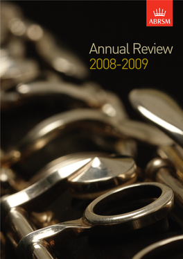 Annual Review 2008-2009 Contents