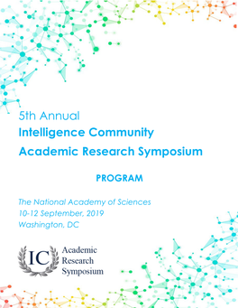 5Th Annual Intelligence Community Academic Research Symposium