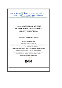 Program Document Cross-Border Peace