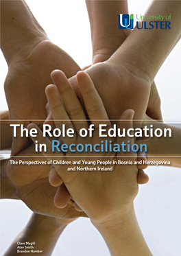 The Role of Education in Reconciliation