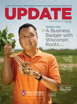 A Business Badger with Wisconsin Roots P