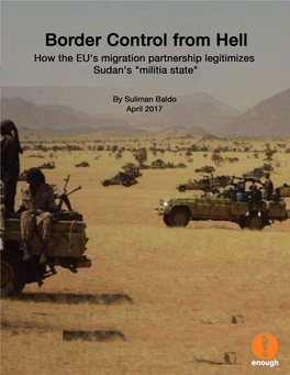 How the EU's Migration Partnership Legitimizes Sudan's “Militia State”