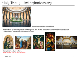 Holy Trinity - 225Th Anniversary