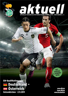 Deutschland – Österreich 02.09.2011 Türkei – Kasachstan 1