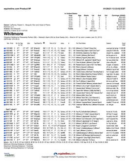 Whitmore Chestnut Gelding by Pleasantly Perfect (98) -- Melody's Spirit (09) by Scat Daddy (04) -- Bred in KY by John Liviakis (Jan 23, 2013) (SPR=99; CPI=30.0)