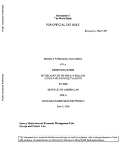 World Bank Document