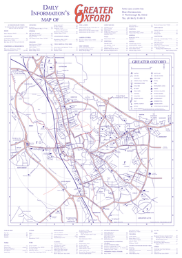 Greater Oxford Map (Page 1)