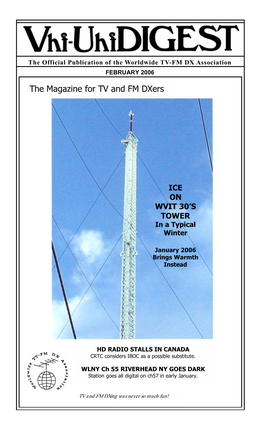 The Magazine for TV and FM Dxers