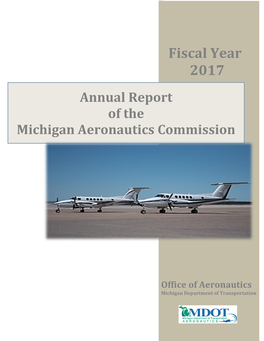 Annual Report of the Michigan Aeronautics Commission