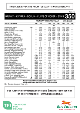 Bus Eireann 350