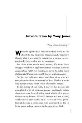 Introduction by Tony Jones