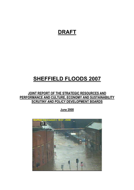 Sheffield Floods 2007