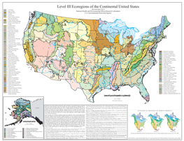 Level III Ecoregions of the Continental United States 1