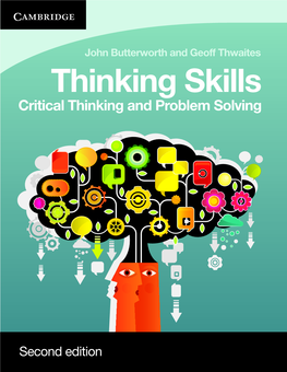 Thinking Skills: Critical Thinking and Problem Solving