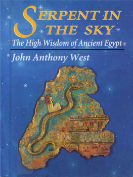 The High Wisdom of Ancient Egypt
