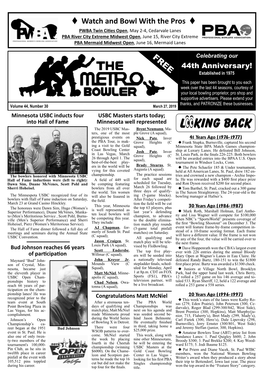 The Metro Bowler March 27, 2019