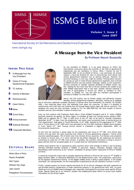 ISSMGE Bulletin