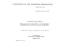 Of the European Communities