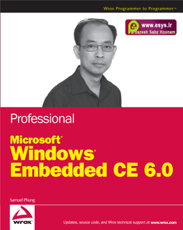 Professional Microsoft Windows Embedded CE 6.0 (Wrox