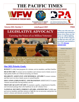 Legislative Advocacy