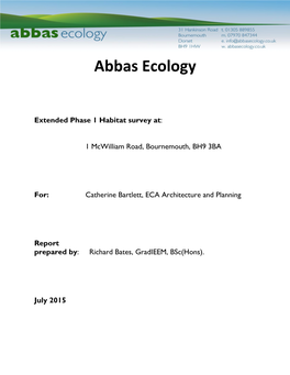 Abbas Ecology