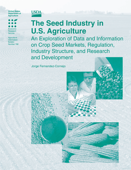 The Seed Industry in US Agriculture