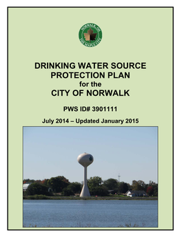 Drinking Water Source Protection Plan City Of