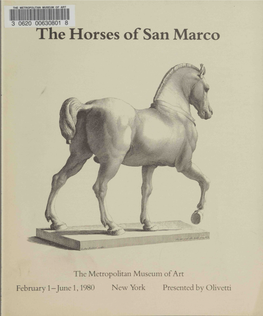 The Horses of San Marco