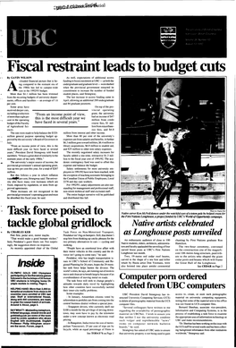 Fiscal Restraint Leads to Budget Cuts