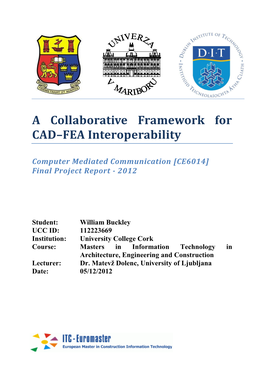 A Collaborative Framework for CAD–FEA Interoperability