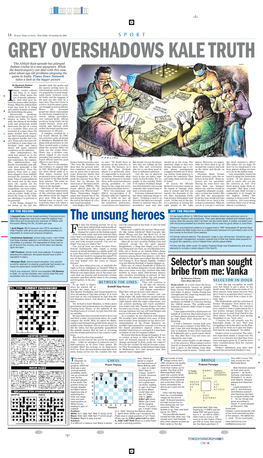 Page 1 CMYK 14 SUNDAY TIMES of INDIA New Delhi, November 23