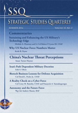 China's Nuclear Threat Perceptions Commentaries