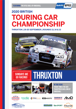 Thruxton Programme.Qxp Layout 1 18/09/2020 11:28 Page 1