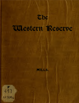 The Story of the Western Reserve of Connecticut