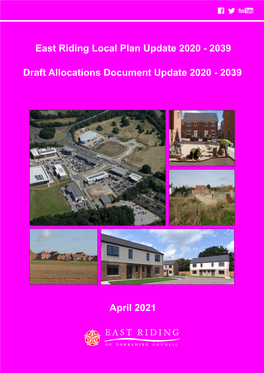 2039 Draft Allocations Document Update 2020