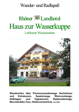 Wanderspaß Des Hotel