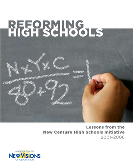 Lessons from the New Century High Schools Initiative 2001–2006