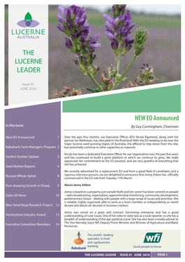 June 2016 Lucerne Leader