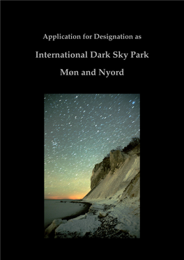 Application for International Dark-Sky Community Møn and Nyord