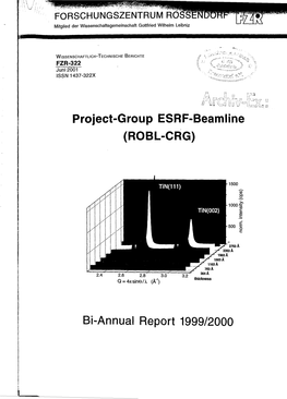 Project-Group ESRF-Beamline (Robl-Erg)