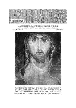 Shroud News Issue #76 April 1993