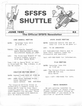 SFSFS Shuttle 63