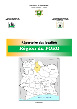 Région Du PORO