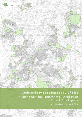 Archaeology Scoping Study of Site Alloca Ons for Doncaster Local Plan