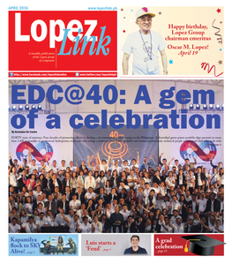 Lopezlink April 2016 Issue