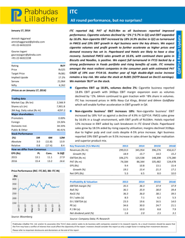 Round Performance, but No Surprises! Q3FY14 Result Update