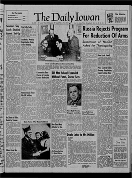 Daily Iowan (Iowa City, Iowa), 1951-11-09